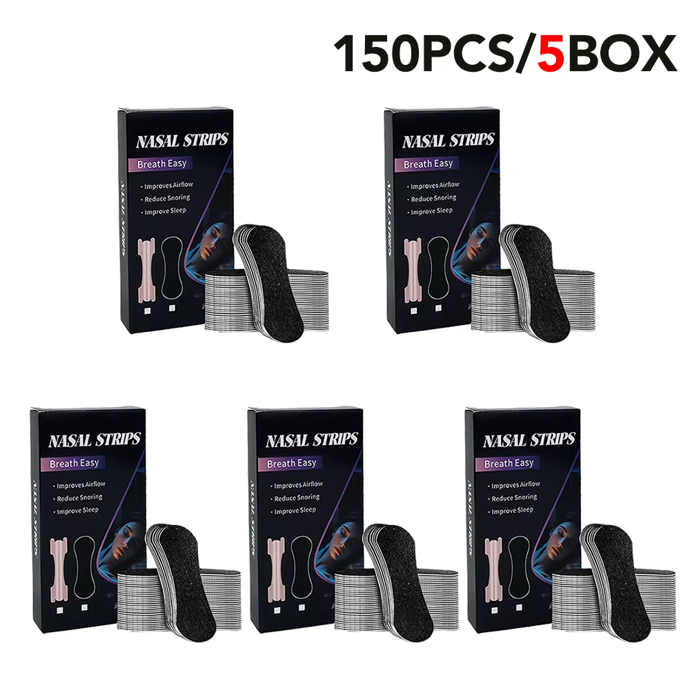 Anti Snoring Nose Strips for Breathing Correction Physical Expansion Breathable Nasal Patch Better Sleep Anti-Snoring Nasal Stri