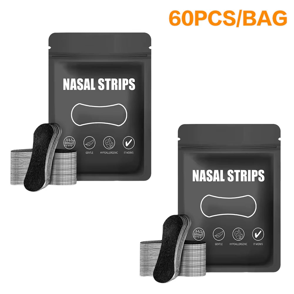 Anti Snoring Nose Strips for Breathing Correction Physical Expansion Breathable Nasal Patch Better Sleep Anti-Snoring Nasal Stri